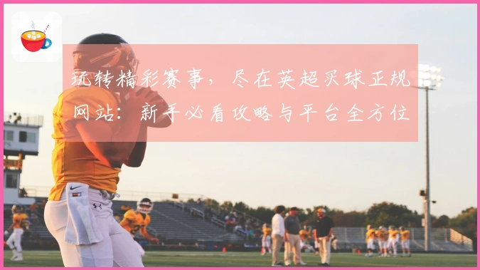 玩转精彩赛事，尽在英超买球正规网站：新手必看攻略与平台全方位体验